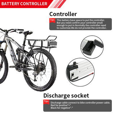 36V 10S4P Elektrikli Bisiklet Pil Paketi Pedego Bisiklet Uyumlu