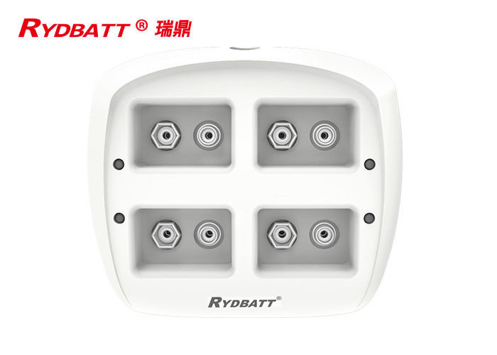 RYDBATT 4 Yuvası 6F22 Li Ion Pil Şarj Cihazı / Li Ion LED Akıllı 9v Lityum İyon Pil Şarj Cihazı